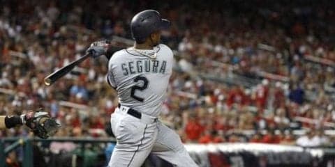 【MLBオールスター】 セグラが終盤8回に値千金の勝ち越し3ラン　直前にファウルフライも“命拾い”