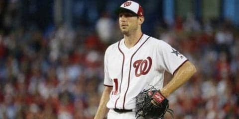 【MLBオールスター】長身ジャッジに被弾のシャーザーが得た教訓「彼はデカすぎるから…」