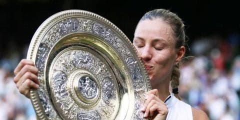 あの絶対女王グラフ以来。ケルバーはドイツ人女子として22年ぶりに「ウィンブルドン」を制覇[ウィンブルドン]