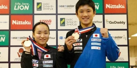 張本智和＆伊藤美誠が中国撃破でアベック優勝の快挙！＜卓球・ジャパンOP＞