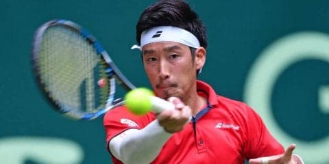 【速報】杉田がフルセットを制し、芝2戦目も初戦突破[男子テニスATPワールドツアー500 ハレ]