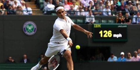 フェデラー「相手にはちょっと失礼だけど」。自身の奇襲リターンについて語る