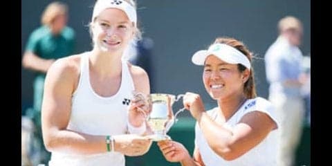 上地結衣、最強ペア結成で新発見。世界１位から学んだ勝つための秘密