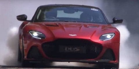 アストンマーティン、725psの DBSスーパーレッジェーラ が初走行…グッドウッド2018