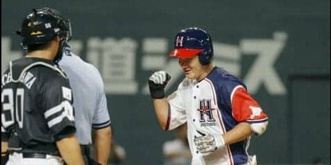プロ初の2打席連続アーチ！北海道日本ハム・渡邉が自慢の長打力を発揮！