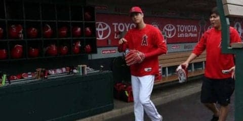 【MLB】大谷翔平、投手復帰へ向けてキャッチボール　18メートルの距離で約50球