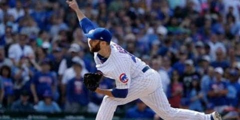 【MLB】元日ハムのカブス右腕バースが右胸中部の張りでDL入り　最近2試合連続失点