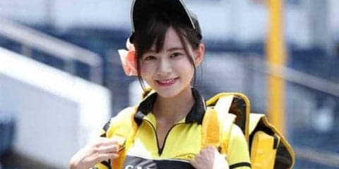 ロッテ「売り子ペナントレース」まりなさんが独走「猛暑で少し辛いですが…」