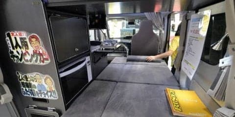 じわり人気、ひとり旅の軽キャン…東京キャンピングカーショー2018