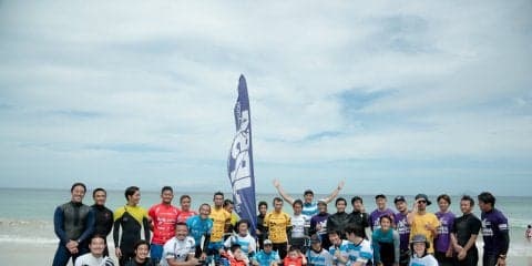 パラアスリートがサーフィンにチャレンジ!  1日限定“超”ユニバーサルビーチ