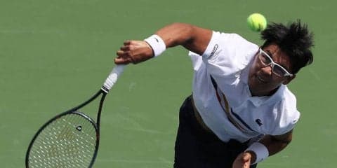 チョン・ヒョン「コートにいることが嬉しい」復帰戦で勝利しベスト8進出[ATP250 アトランタ]