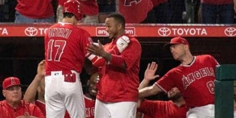 【MLB】大谷翔平、9号2ランは打球速度178キロ、飛距離136メートルの驚弾に！