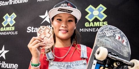 四十住さくら初出場で表彰台!「X Games Minneapolis 2018」