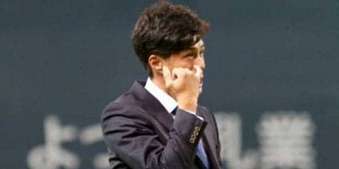 日本ハムからロッテへトレードの岡が涙の挨拶　「思い切りぶつかって戦いたい」