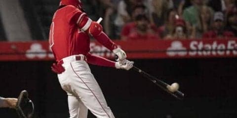 【MLB】大谷翔平、16打席ぶり安打は驚異182キロ！　今季の打球で自己最速をマーク