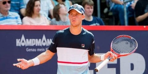 第2シードのシュワルツマンはアルゼンチン対決に敗れ、ベスト4入りはならず[ATP500 ハンブルク]
