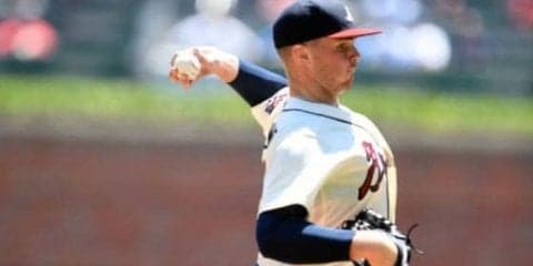 【MLB】ブレーブスのニューカム、9回2死2ストライクまでノーノーも1歩届かず