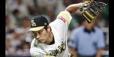 代役先発で今季3度目の完封！福岡ソフトバンク・武田翔太「リズムよく投げられた」