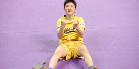 張本が2大会連続優勝へ好発進！因縁の相手にリベンジ成功「最初から最後まで緊張していた」韓国OP