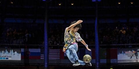 フリースタイルフットボール世界2位・Ko-sukeのドキュメンタリーが公開