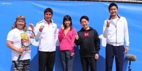 TenniSwitchトークショーにAKB48のあかりん登場【第40回全国選抜高校テニス大会】