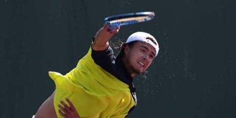 ダニエル太郎が1回戦突破。世界56位のストルフにストレート勝利[ゼネラリ・オープン]