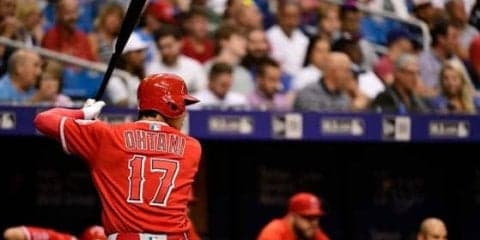 【MLB】大谷翔平、第1打席は三飛　レイズはリリーフ右腕のスタネクが先発