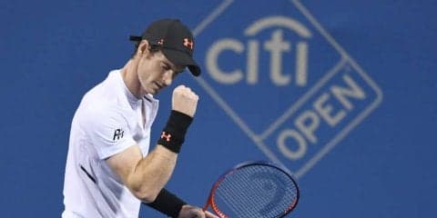 マレー「どっちに転んでもおかしくなかった」逆転勝利で2回戦へ[ATP500 ワシントンD.C.]