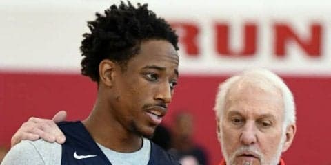 デマー・デローザン、スパーズのリーダーへ「チームメートの役に立ちたい」