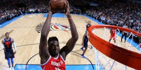 急成長を遂げた走れるビッグマン、クリント・カペラがロケッツと再契約