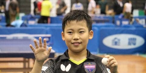 松島輝空が全日本5連覇＜卓球・全日本ホカバ＞