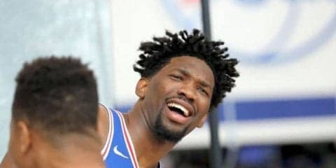 東の優勝候補シクサーズ、大黒柱ジョエル・エンビード「やり方は変わらない」