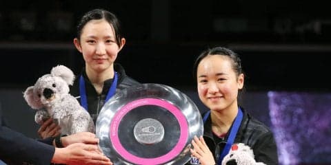 “みまひな”ペアが日本人対決制し優勝＜卓球・ITTFオーストラリアOP女子6日目＞