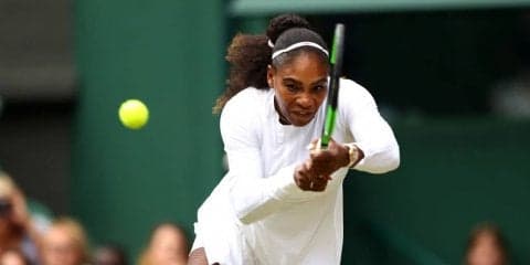 【速報】セレナが準々決勝第1セットを3-6で落とす[ウィンブルドン]