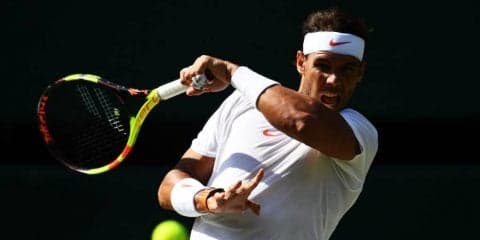 【速報】ナダルが第1セットを先取。デル ポトロとの準々決勝[ウィンブルドン]