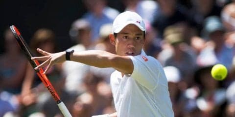 錦織が「ウィンブルドン」のジュニア大会に向けて応援メッセージ