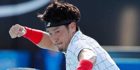 ノッてる杉田祐一「どんどん上がってきた」、世界9位破る金星で2回戦進出［全豪オープン］