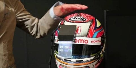 透明ディスプレイつきヘルメットはすぐ慣れた…スーパーフォーミュラ 野尻選手