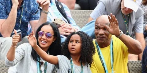 元プロボクサーのマイク・タイソンが娘にテニスで完敗！？