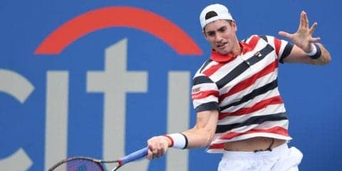 世界9位イズナー「タフな試合だった」、アメリカ勢対決に敗れ初戦敗退。[ATP500 ワシントンD.C.]