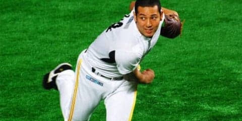 丸刈り初登板できっちり、ホークス加治屋が初のお立ち台も…しどろもどろ!?