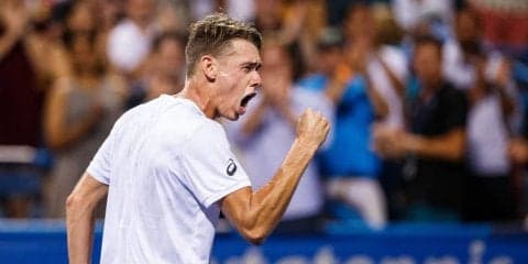 19歳のデミノーが4度のマッチポイントを凌いでルブレフを下して決勝に進出[ATP500 ワシントンD.C.]