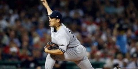 【MLB】田中将大が一発に泣く　5回途中1失点、今季最多タイ9Kも10勝目ならず