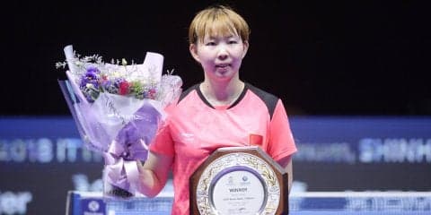 韓国OP優勝の朱雨玲が1位キープ｜女子世界ランキング(8月最新発表)