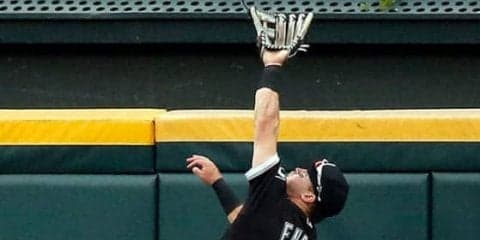【MLB】「これは必見」ホワイトソックス外野手が見せた驚愕のキャッチに米ファン「神」