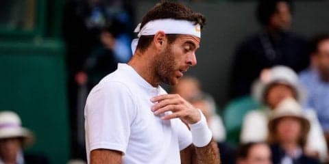 世界4位のデル ポトロが左手首の怪我を理由に棄権[ATP1000 トロント]
