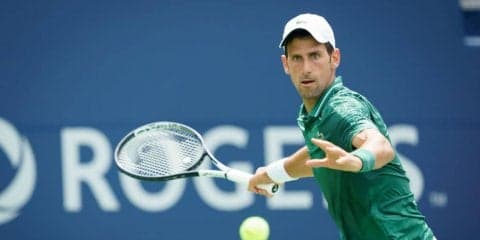 【速報】ジョコが第1セットを落とす。期待の19歳チチパスとの3回戦[ATP1000 トロント]