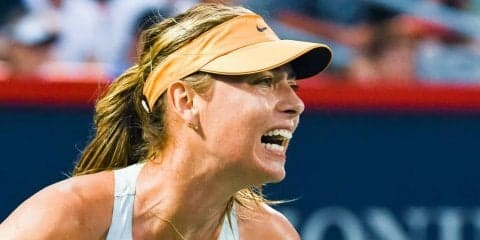 シャラポワがカサキナとのロシア対決で圧倒的な白星「多大な敬意をもってコートに来た」[ロジャーズ・カップ]