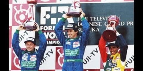 亜久里の３位と、モレノの涙。苦労人たちの1990年日本GP表彰台