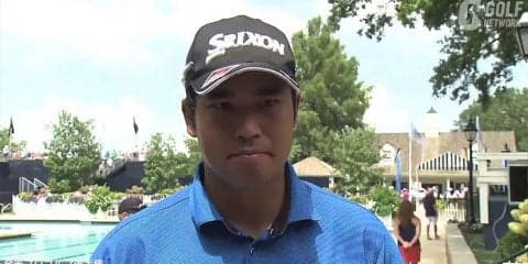松山英樹「メジャーの初日としては良いスコアで回れた」全米プロ初日終了後インタビュー